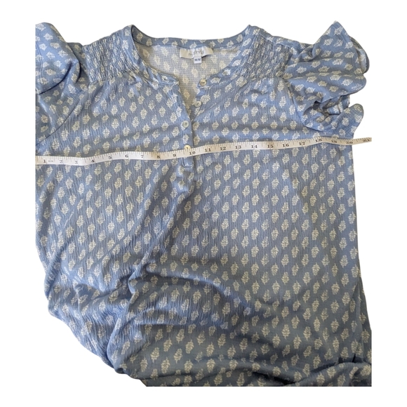 Blue and White mySTYLE Blouse/Top. Size M. - Picture 6 of 6